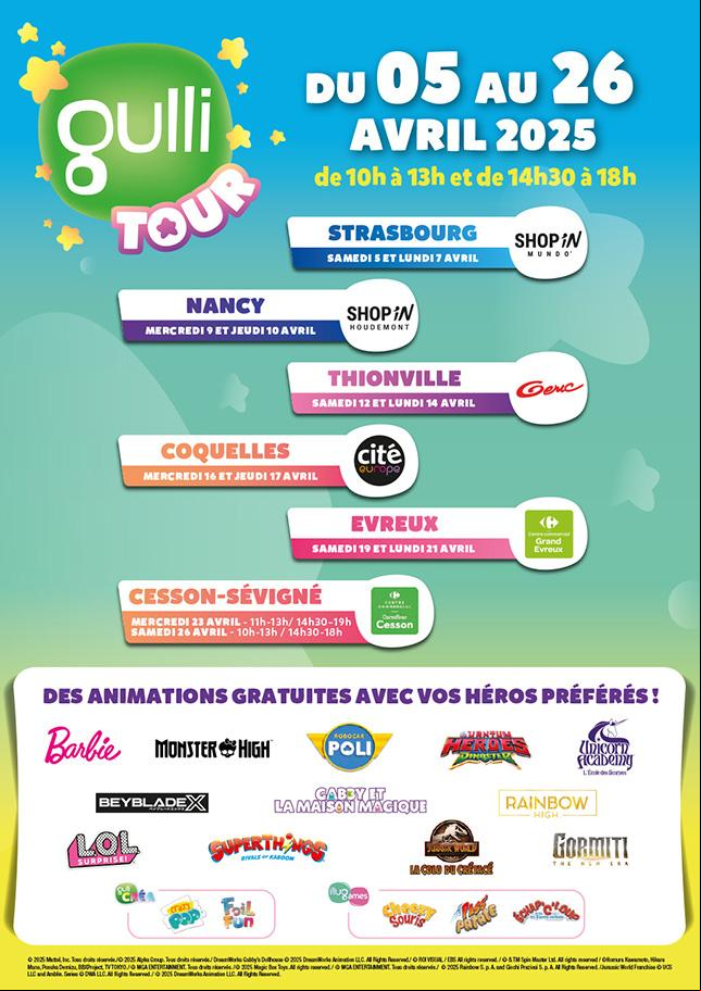 GULLI TOUR PRINTEMPS 2025